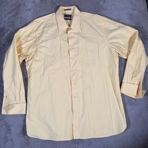 John W. Nordstrom Signature‎ Egyptian Cotton Dress Shirt Traditional Fit 17.5/37